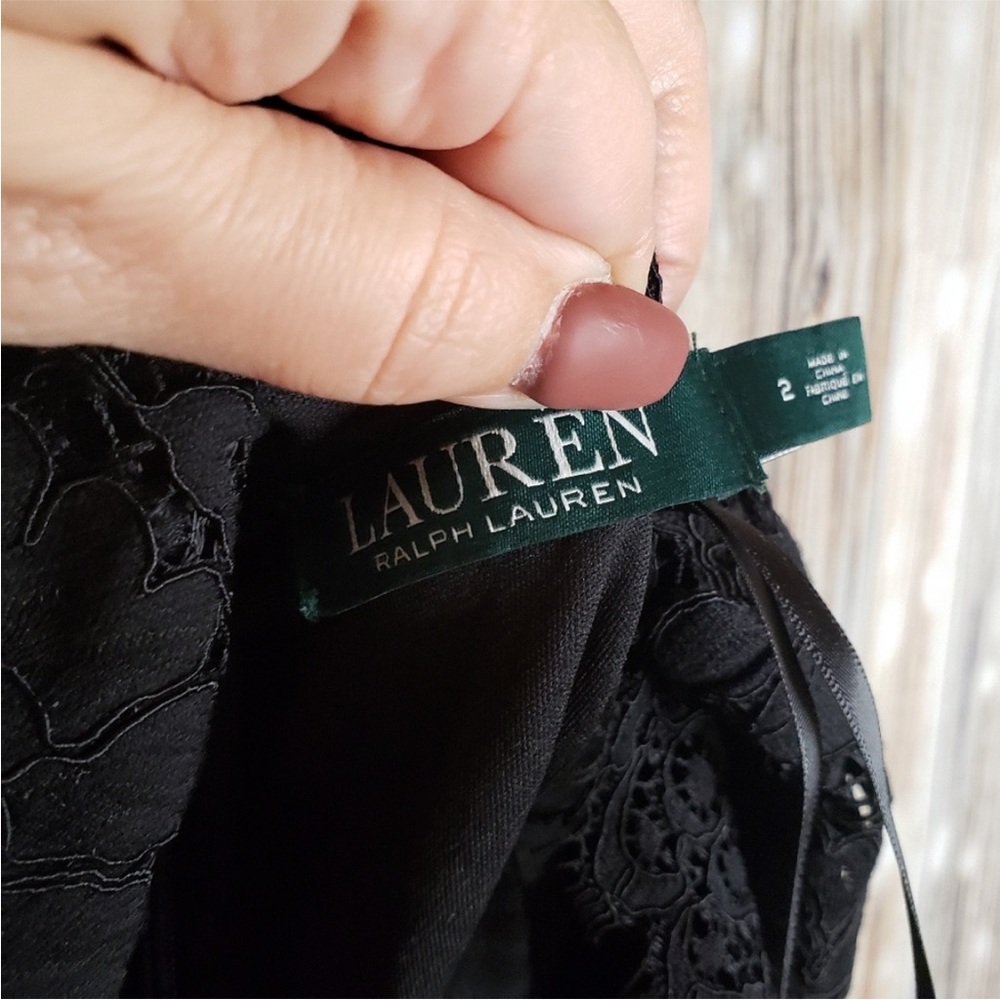 Ralph Lauren Lace Peter Pan Wednesday Adams or Riverdale Dress holiday - Picture 7 of 9